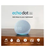 Echo Dot (5th Gen) with clock