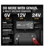 NOCO GENIUSPRO25 25A Smart Car Battery Charger