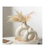 White Ceramic Vases