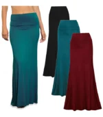 3 Pack Long Skirts for Women