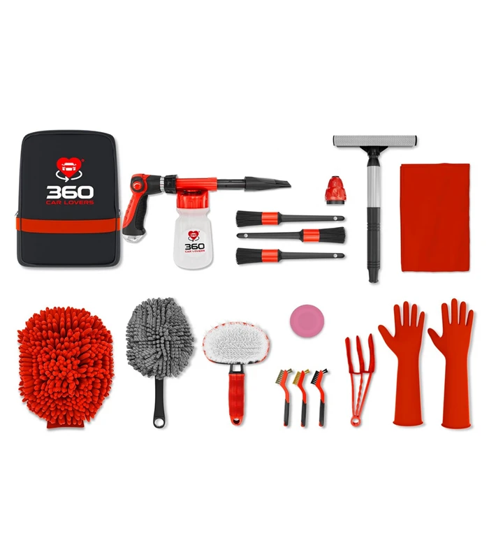 360 Car Lovers car wash Cleaning kit