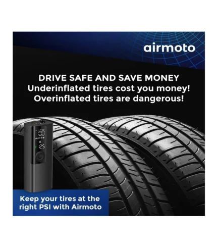 Airmoto Tire Inflator Portable Air Compressor