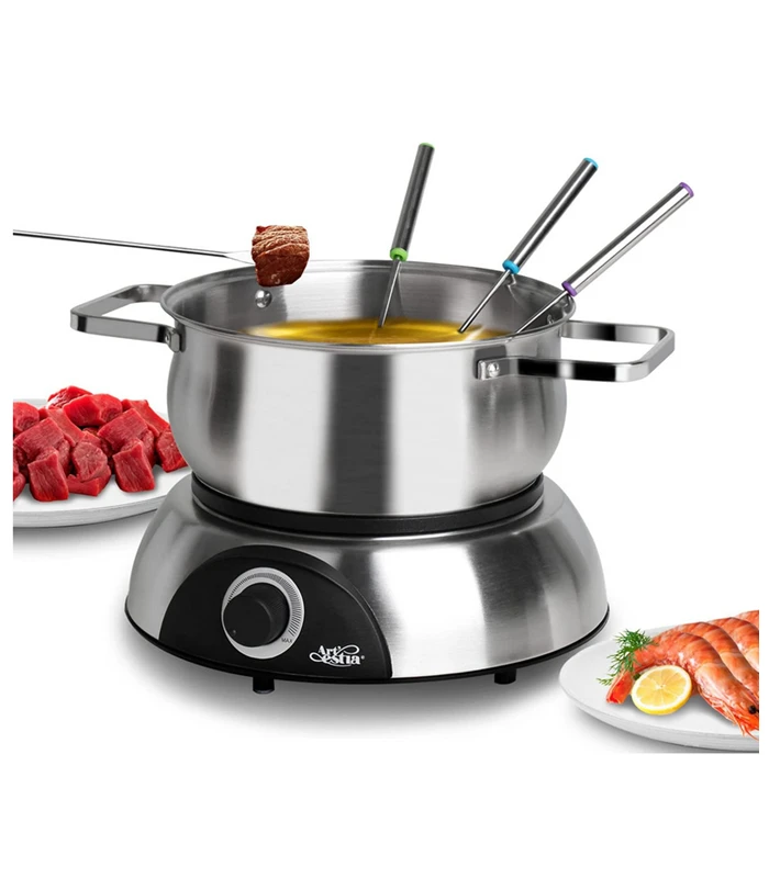 Artestia Electric Fondue Pot Set for Chocolate