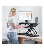 Aveyas [Electric] 32 inch Motorized Standing Desk Converter