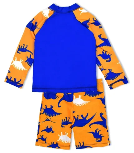 Boys Two Piece Rash Guard Swimsuits