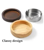 DDAJJAJ Wooden Ashtray