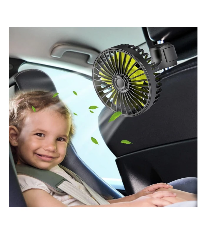 HUENLYEL USB Car Seat Fans