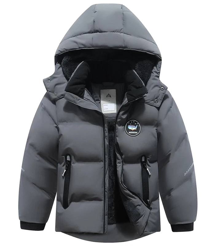 MOERDENG Kids Boy's Winter Coat