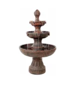 Outdoor Fiberglass Resin Water Fountain