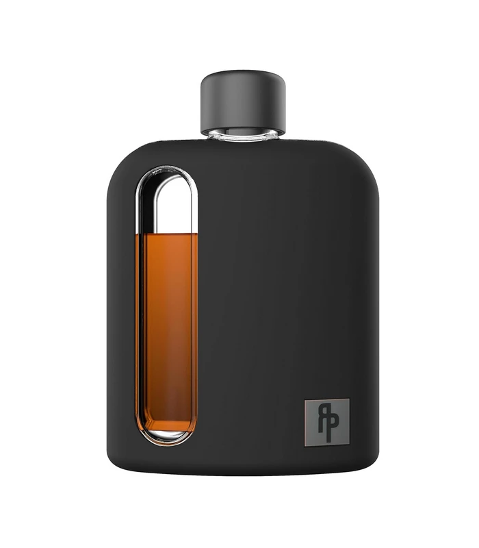 Ragproper Modern Glass Hip Flask