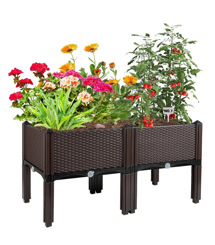 Raised Garden Bed with Legs Planters