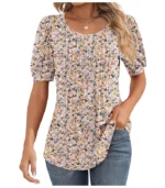 Women's Puff Short Sleeve Tunic