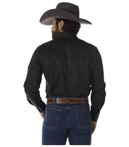Wrangler Men's Cowboy Cut Western Long Sleeve