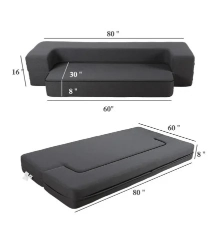 8 Inch Folding Sofa Bed