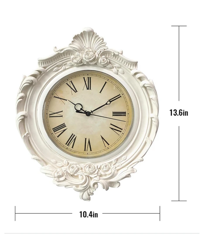 AELS 13x11 Inch Vintage Wall Clock