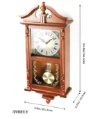 AYRELY 25IN Grandfather Vintage Wall Clock