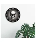 ArogGeld Skull Bones Skeleton Wall Clock