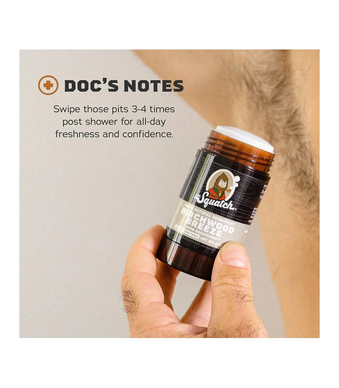 Dr Squatch Natural Deodorant for Men