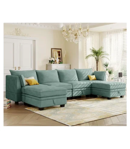 Oversized Modern sofa set 3 piece