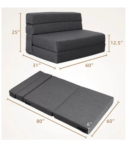 Queen Size Folding Sofa Bed
