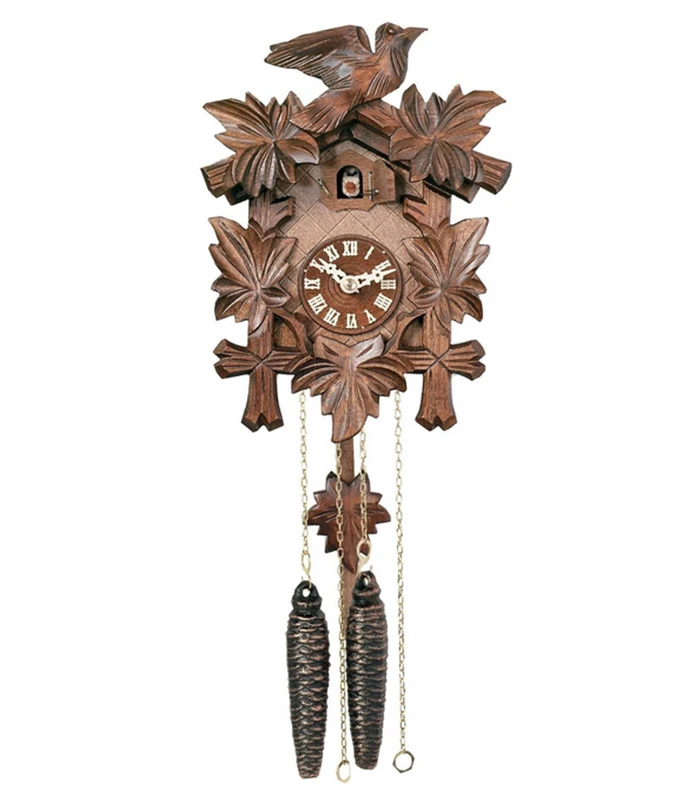 River City Clocks One Day Hand-Carved Cuckoo Clock